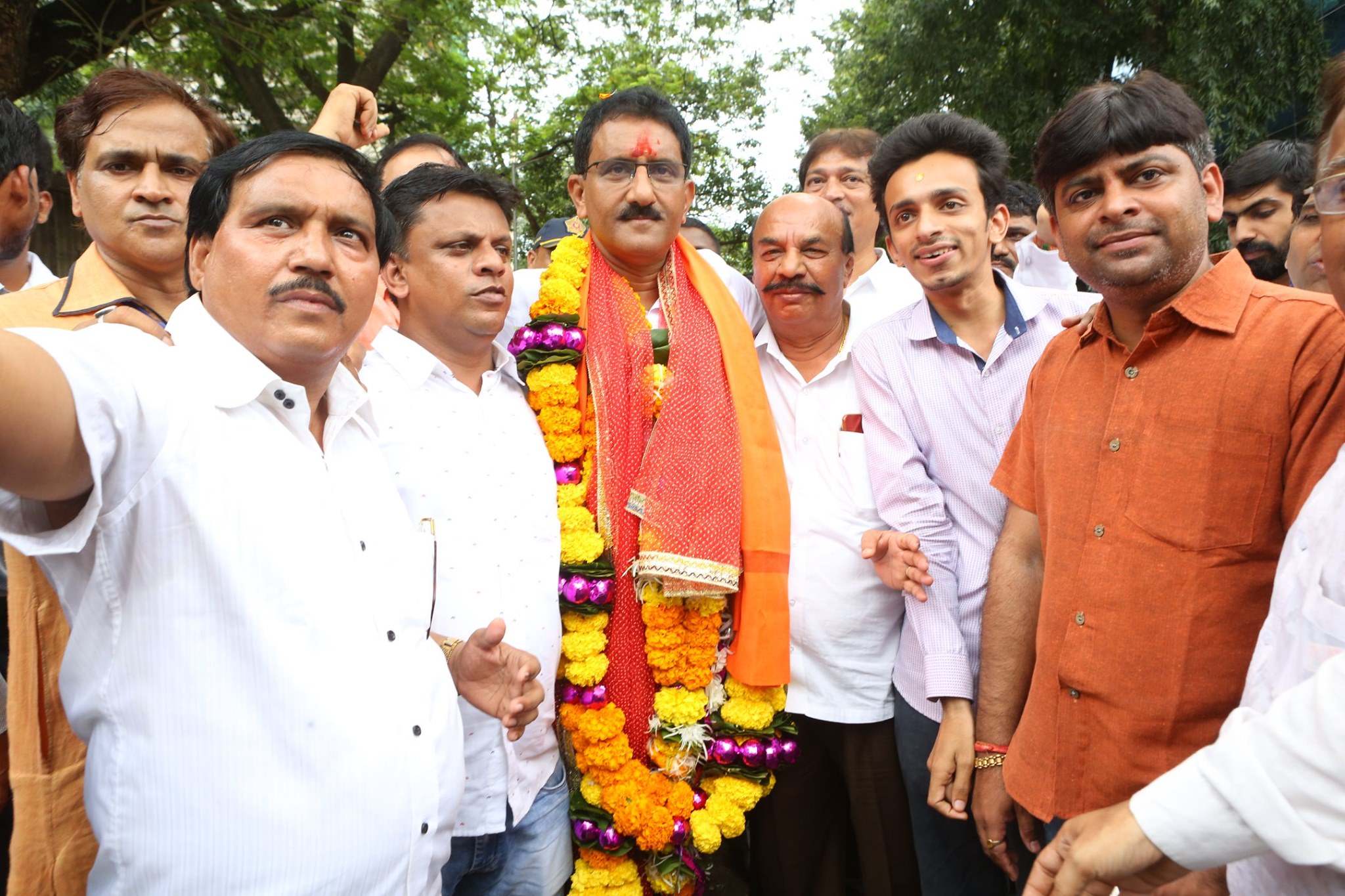Huge Victory of BJP-Shivsena-RPI Mahayuti Borivali Vidhansabha.