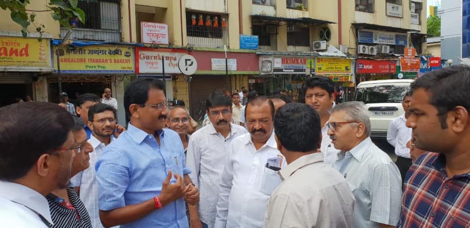 Shri. Sunil Rane visited Borivali Dattapada Pedestrial Subway And Borivali Station Subway.