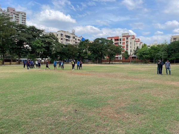 Visited Major Kaustubh Rane Maidan, Satya Nagar, Borivali (W), appealed to the players to participate in the ??orivali Khel Mahotsav 2021??organized by Borivali Sports and Cultural Association and encouraged them by playing cricket with them!