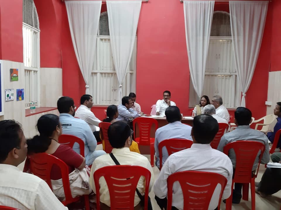 Shri. Sunil Rane meets the NGO's at The Children's Aid Society, Matunga for future betterment