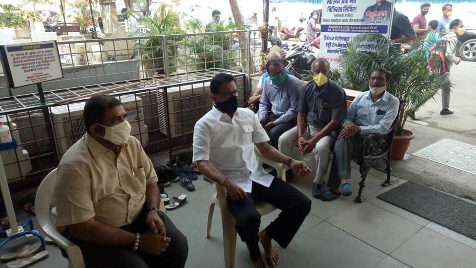 Met the office bearers of Rukhi Samaj, Mahavir Nagar, Kandivali West to discuss regarding their problems with Adani Electric Company. The meeting was successful and measures regarding the same will be taken soon.