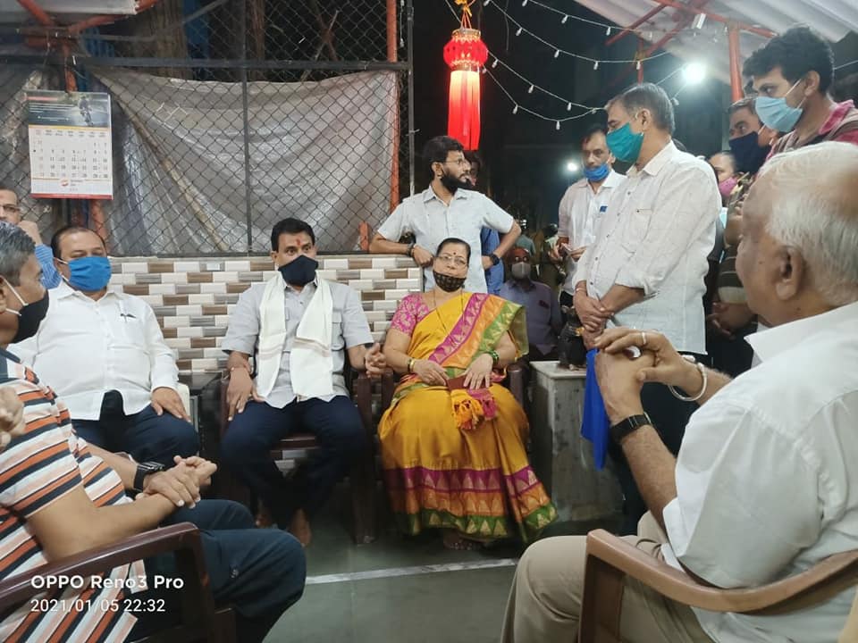 Organized Jansamparak Abhiyan in Borivali Constituency at Ward no.13, Borivali East as well as interacted with the citizens. Corporator Mrs. Asawari Patil, Ward President Mr.Mukesh Singh and BJP Karyakartas were also present.