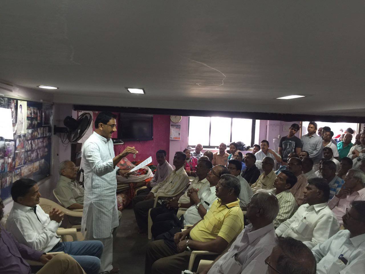 Met a retired policeman