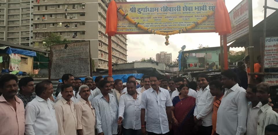 Shri. Sunil Rane visited Shri Durga Dham Rahivasi Seva Bhavi Sangh, understood their problems and assured all help and support