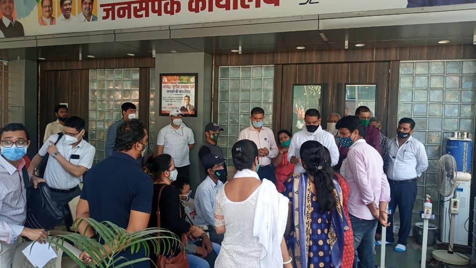 Today is the day for meeting the citizens of Borivali constituency to understand their problems and taking suggestions for various issues. Interacted with citizens at BJP Borivali Office today.