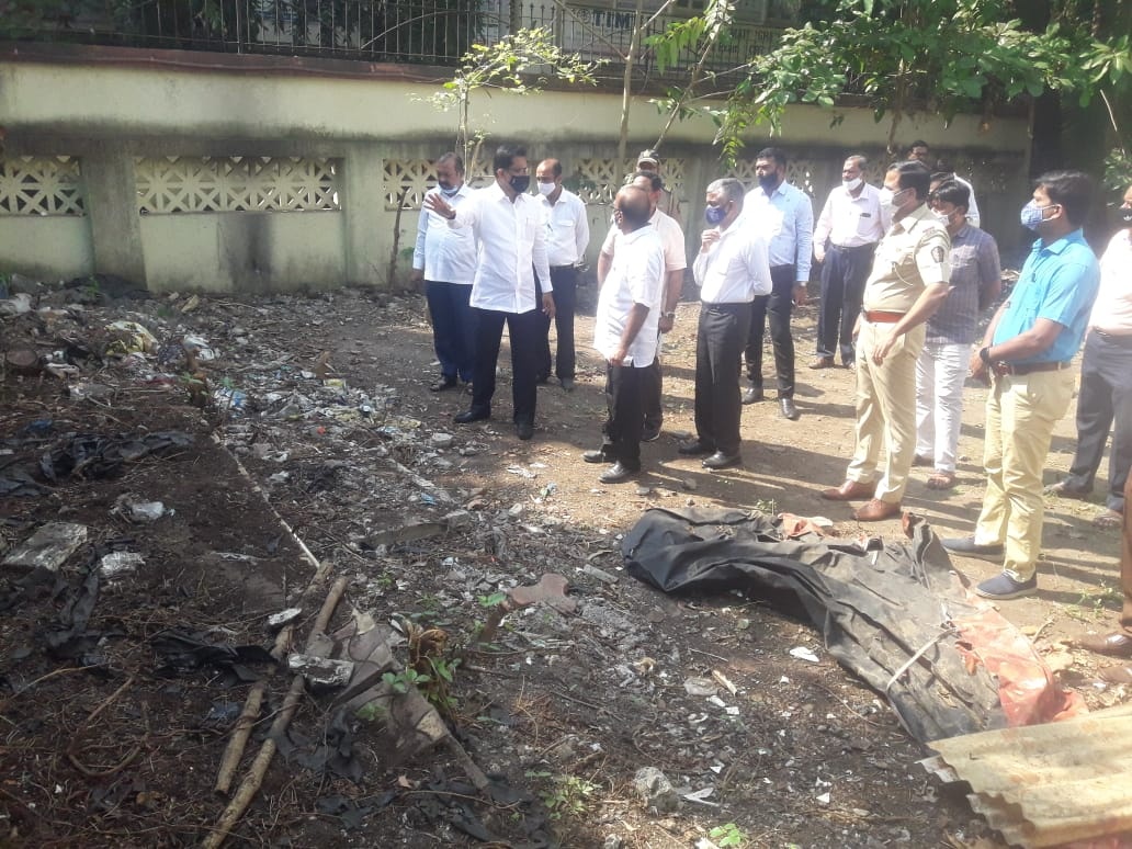Bhumi Pujan ceremony of road repair work under Borivali Police Station at Ward No. 15, Borivali (W) was held today from MLA Development Fund.  Senior Corporator Mr. Praveen Shah, North Mumbai District BJP President Mr. Ganesh Khankar, BJP Padadhikari and 