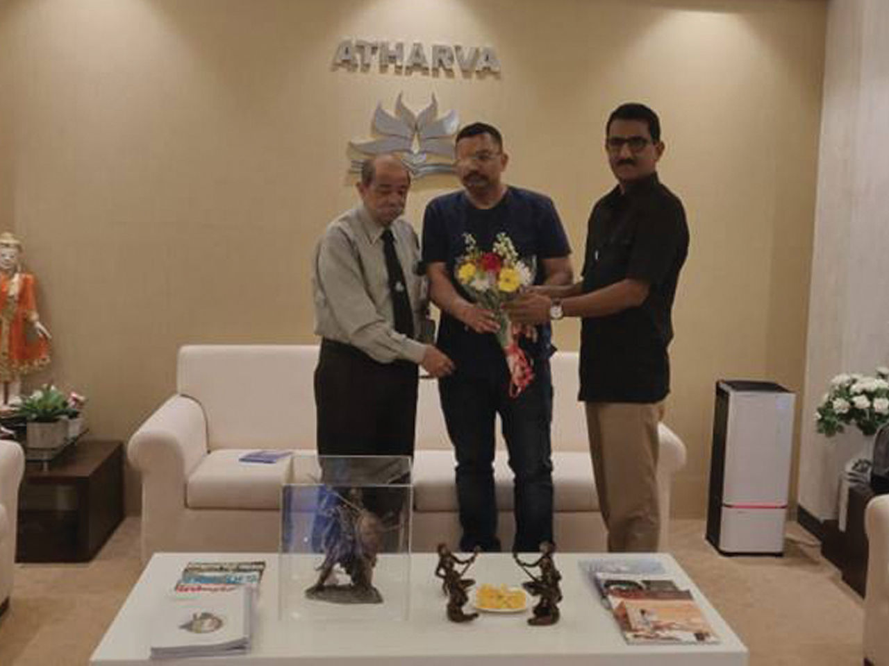 The Living Legend CRPF Commandant Chetan Cheetah, Kirti Chakra awardee visit 