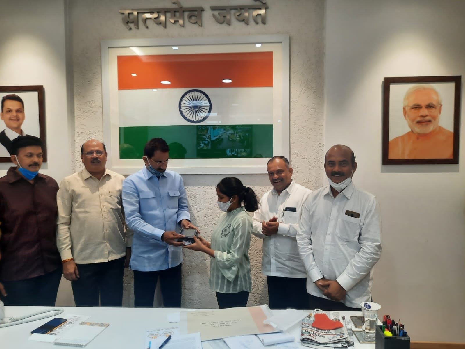 Under the initiative of 