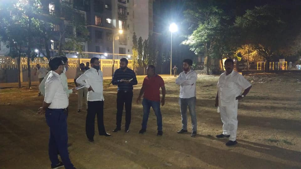 Visited the General Arun Kumar Vaidya Maidan at New MHB Colony, Borivali (W)  along with the players and members regarding the upcoming program 'Borivali Sports Festival'!