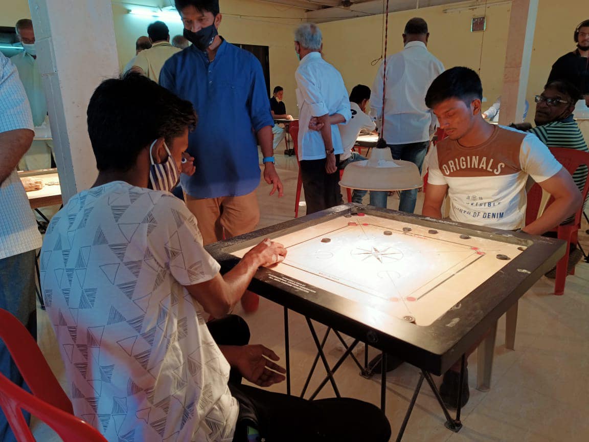 The third day of 'Borivali Sports Festival 2021' organized by Borivali Sports and Cultural Association started with the carom competitions today!