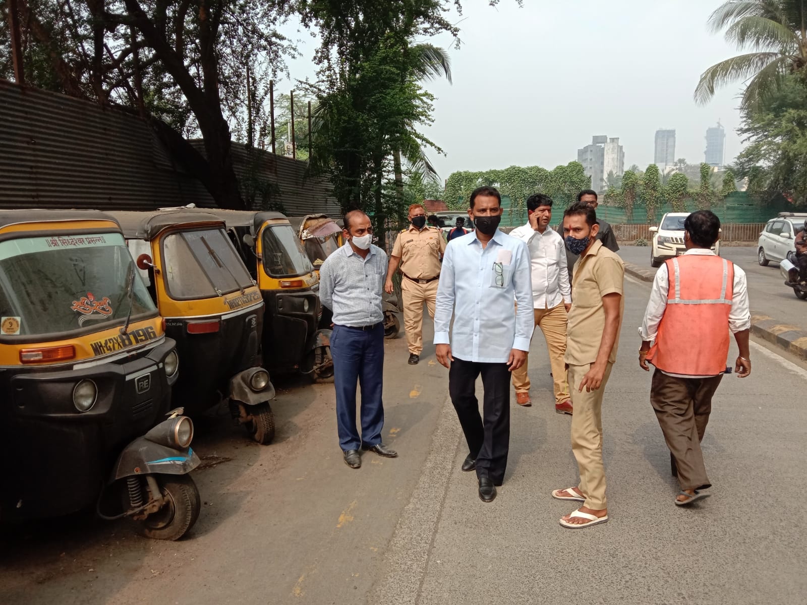 Inspected the preparations of the skating competition to be held tomorrow morning in the 'Borivali Sports Festival 2021' organized by Borivali Sports and Cultural Association!