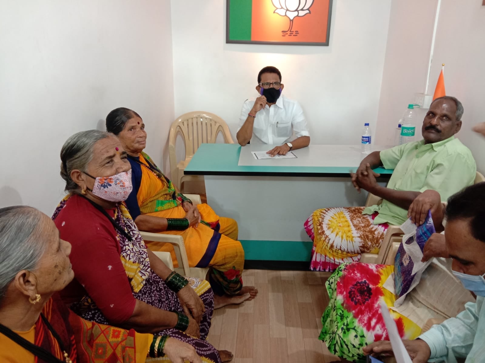 After the inauguration of Swami Vivekananda Library and Arts Center, visited a pond in Manori , Gorai that has been unattended for a while and is in dire need of development. Took a tour around Manori to check on the upkeep of the area. Also visited the B