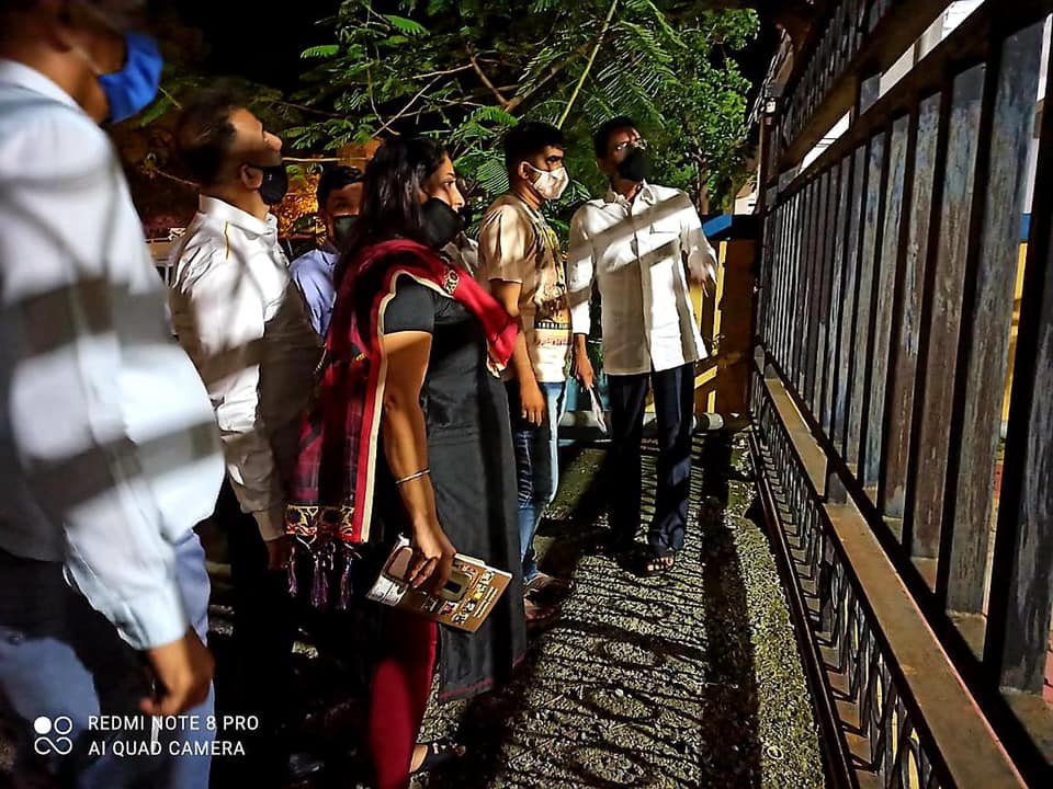 Visited Charkop, Sector - 8, Kandivali (W) and interacted with the locals to  understand their problems which were escalated by the citizens during the ongoing campaign 