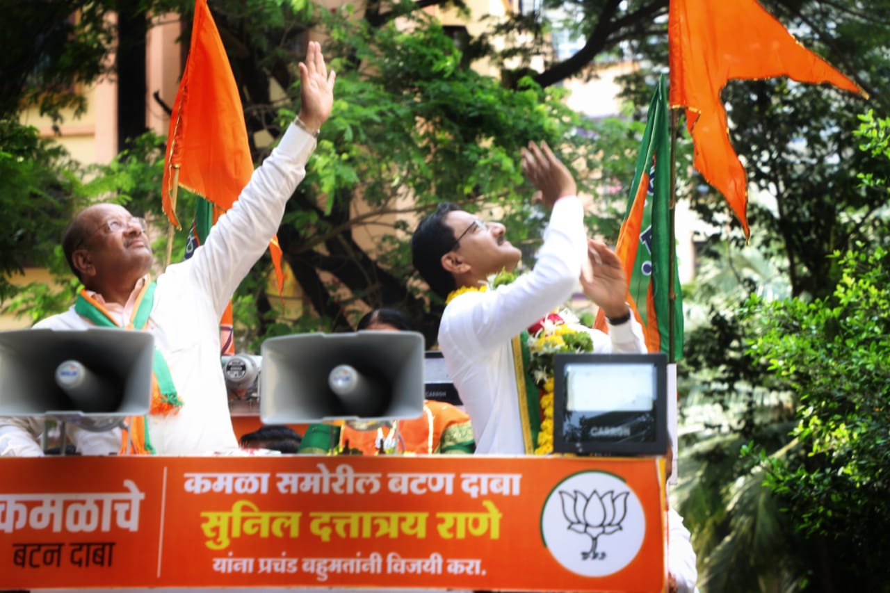 Shri. Sunil Rane Attended Mahayuti Election Rally.