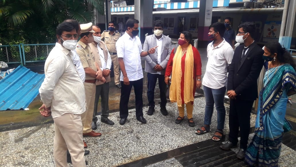 Attended Medical Camp organised by Borivali Railway Police Station as well as participated in Tree Plantation Drive organised in the same premises . Sr. Police Officers were present !