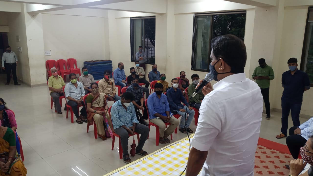 Beneficiaries of living India getting a new direction to live with self-respect .. !!  BJP, Borivali Constituency conducted Pradhan Mantri Jan Arogya Yojana- 