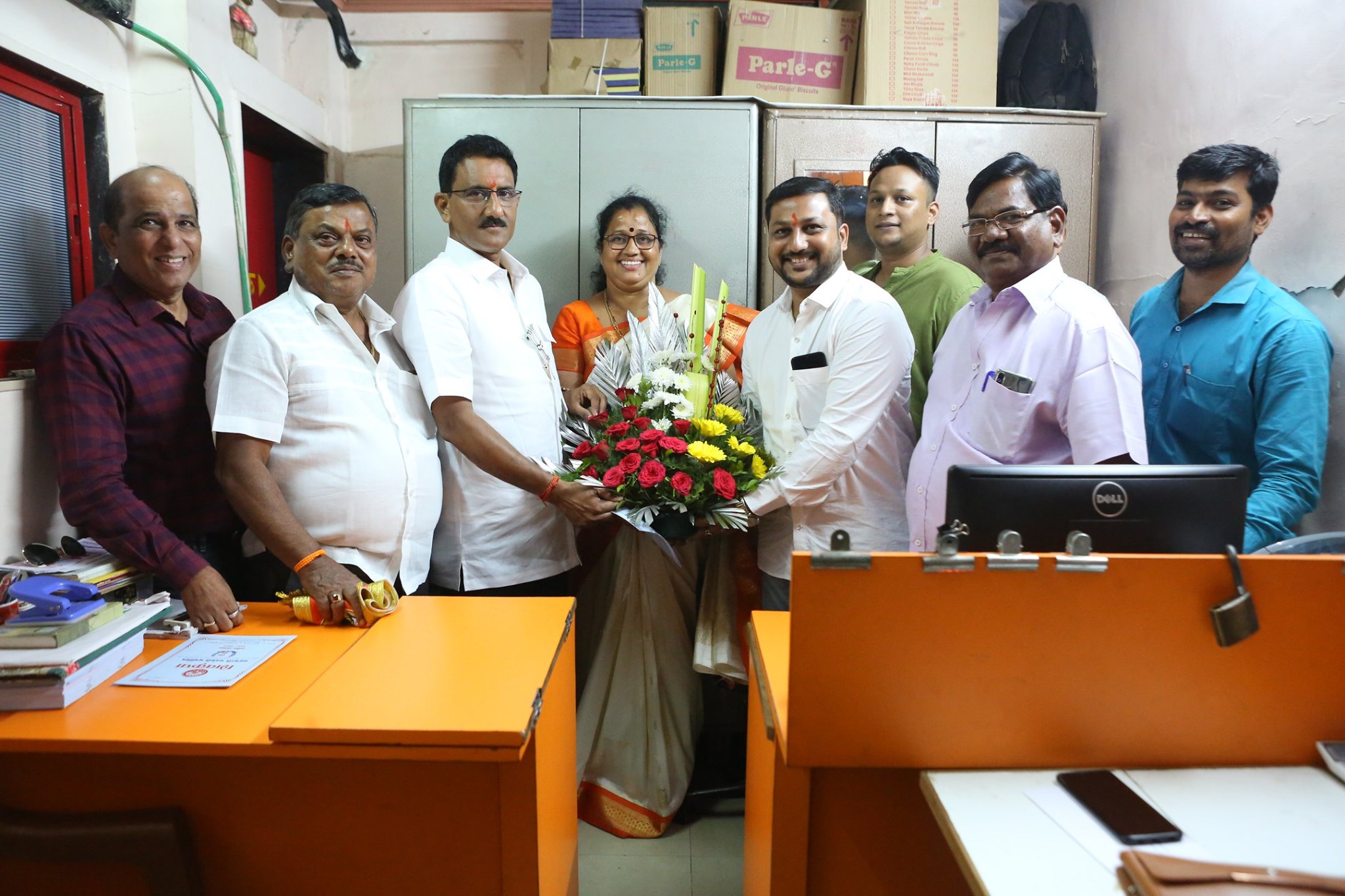 Shri. Sunil Rane visited SHIVSENA shaka no.15,17 and Shivkrupa Sahakari Pathpedi