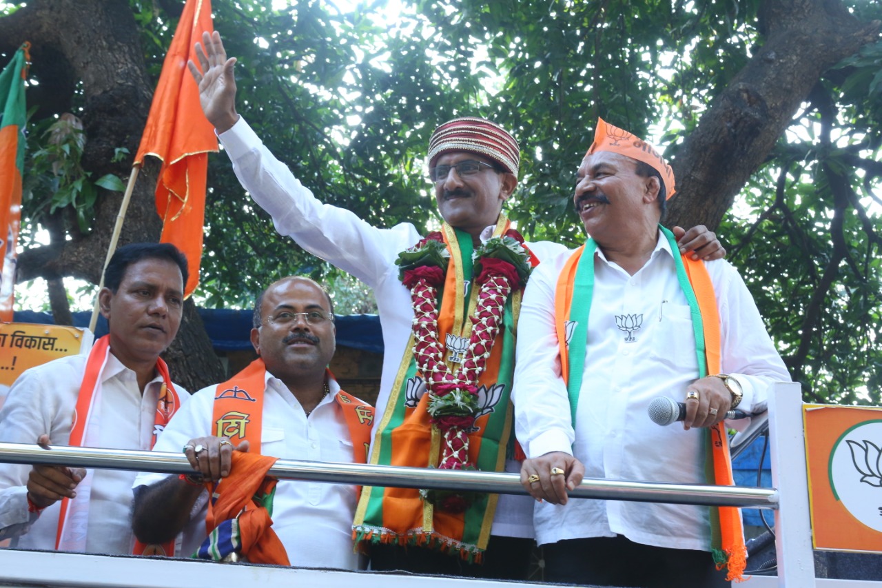 Shri. Sunil Rane attended election rally on 15/10/2019.