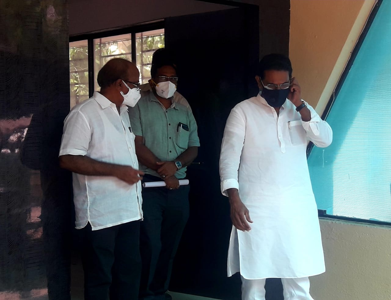 Inspected the renovation work at proposed Swami Vivekanand Library at the Brihanmumbai Municipal Corporation Education Department Library at Rajendra Nagar Ward No. 14 Borivali (E) !