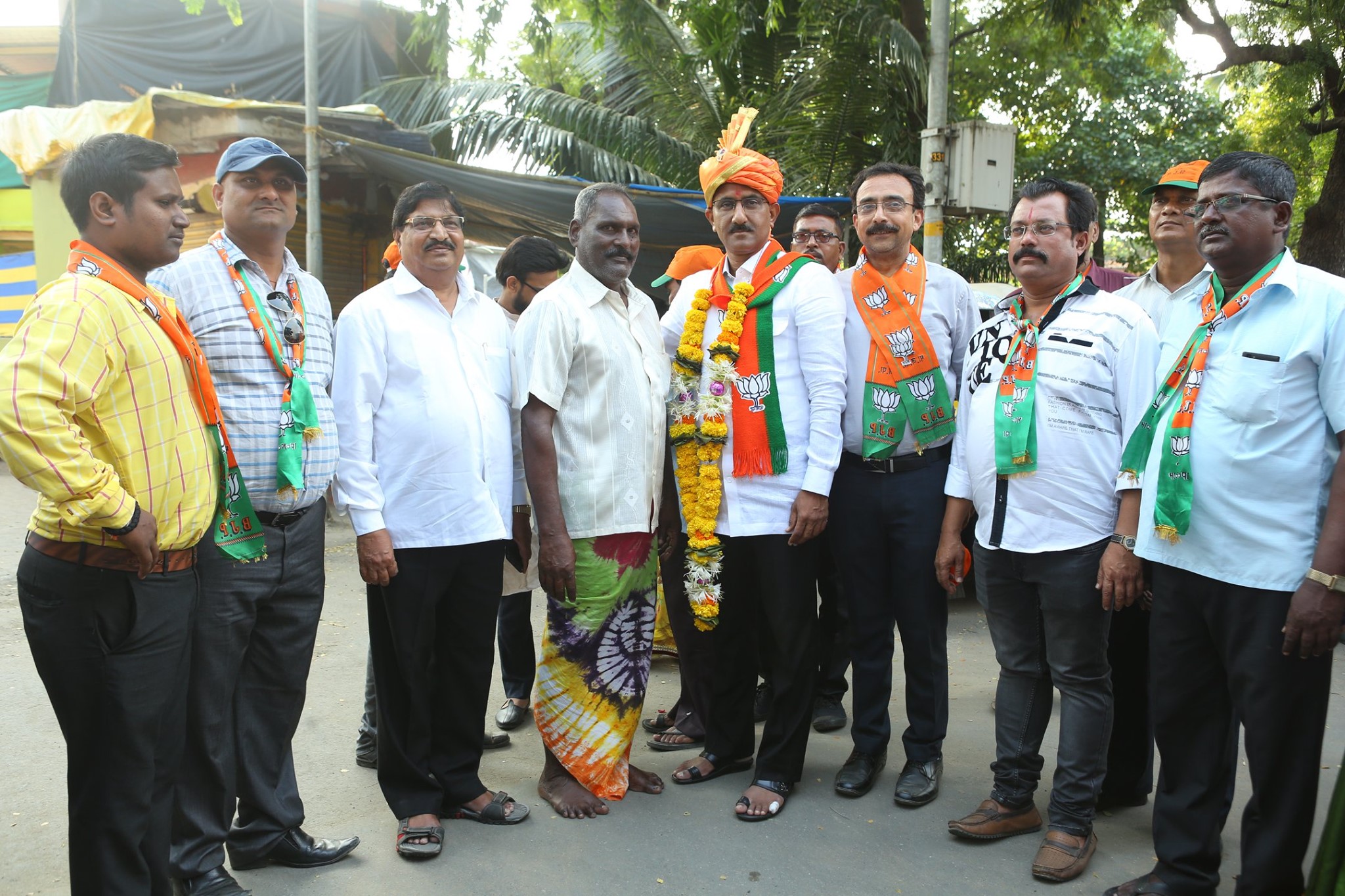 Shri. Sunil Rane attended election rally on 16/10/2019