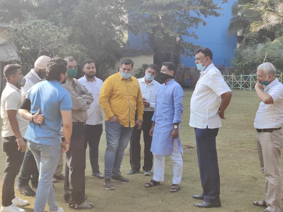 Inspected the Rajmata Jijau Udyan in Borivali Constituency along with BJP Karyakartas.
