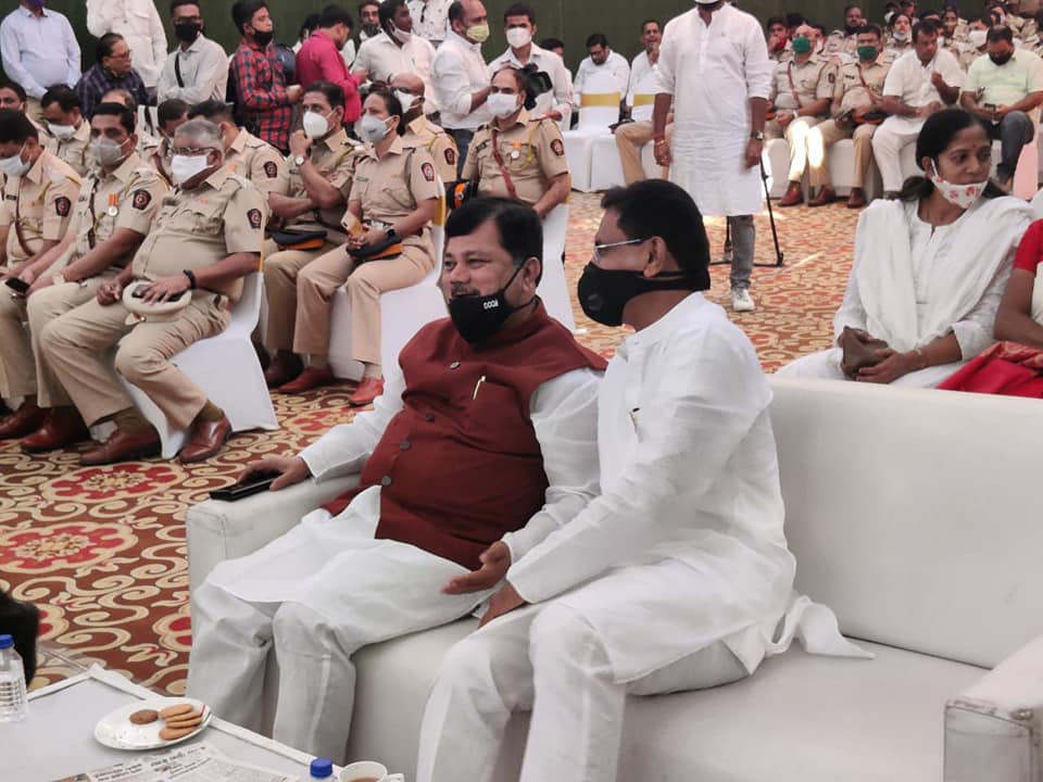 Attended the inauguration ceremony of the North Mumbai Division Cyber Police Station at Samata Nagar Police Station, Kandivali. Leader of Opposition of Maharashtra in Legislative Council Mr.Pravin Darekar and Commissioner of Police Mr.Dilip Sawant were al