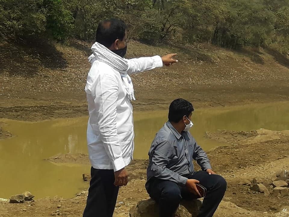 Today during my weekly visit to Gorai and Manori, visited Varan Lake at the end of Manori village and inspected the lake for its  development from the tourism point of view.