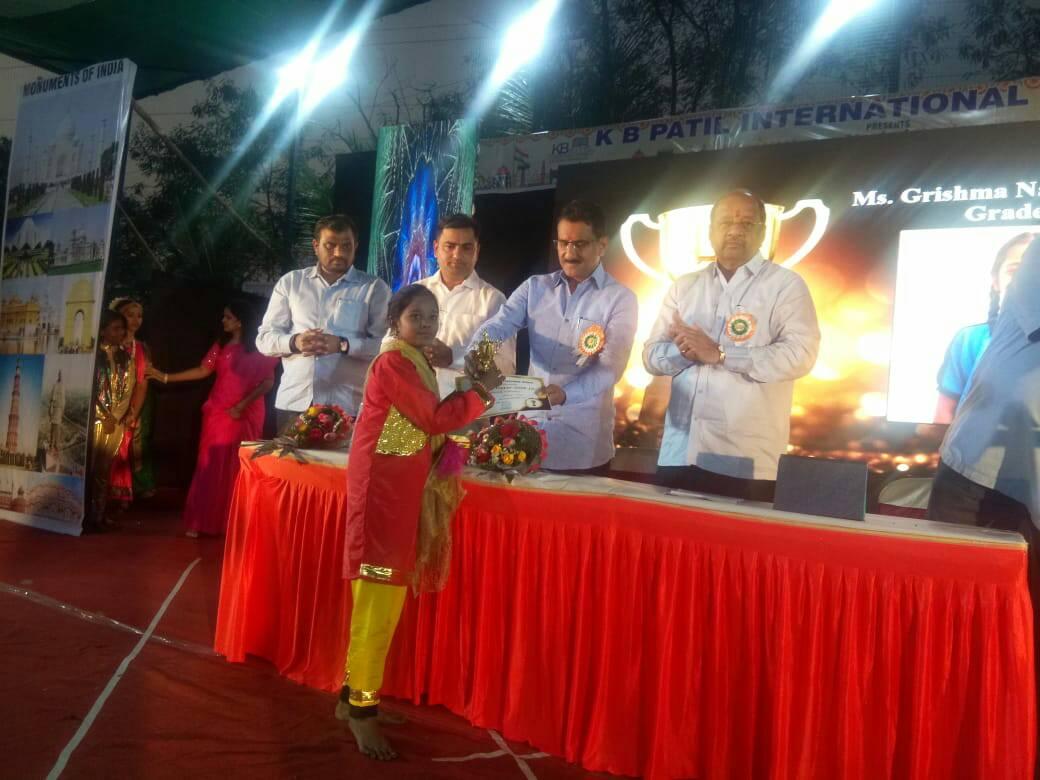 Shri. Sunil Rane attended the Annual Day Program of K B Patil International School located in Charkop, Kandivali west with MP Shri Gopal Shetty Ji.