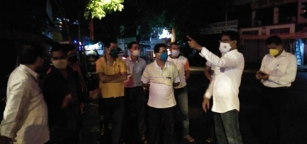 Shri Sunil Rane visited various places in Borivali Constituency, to take a review of the preparations done to celebrate Shri Ram Mandir Bhoomi Pujan ceremony tomorrow.