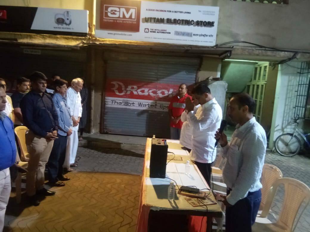 Shri. Sunil Rane visited Jawan Nagar CHS in Borivali, SV Road for the CAA support program and interacted with few citizens with respect to the Citizenship Amendment Act.