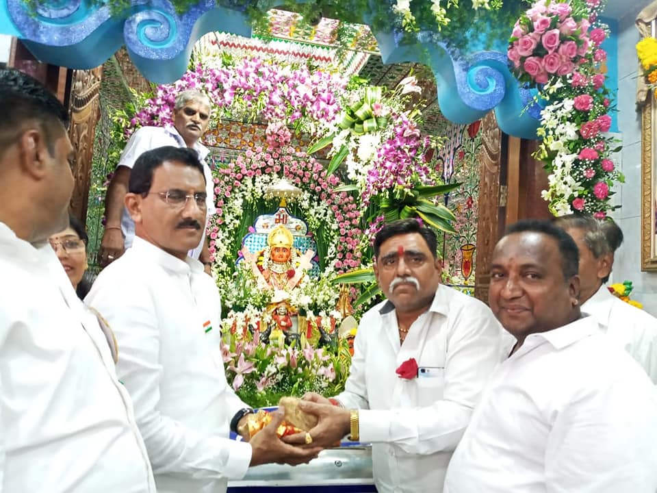 Shri. Sunil Rane visited Meldi Maa Temple Pathotsav organized by Shri Jagrut Yuvak Mitra Mandal.
