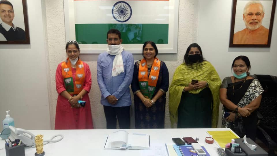 Inspired by the work of Prime Minister Shri. Narendra Modi ji, Leader of Opposition Shri. Devendra ji Fadnavis, and also on the basis of all the developmental work that has been done in Borivali.  Dr. Shilpa Sangore, Ms. Helen Fonseca and Mr. Rupesh Mayek