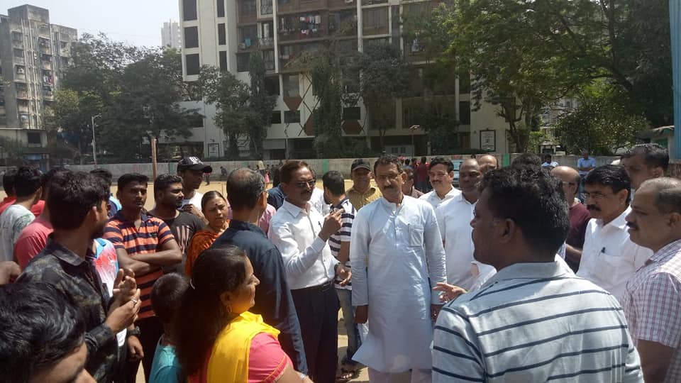 Shri. Sunil Rane performed the Bhoomi Pujan ceremony of 