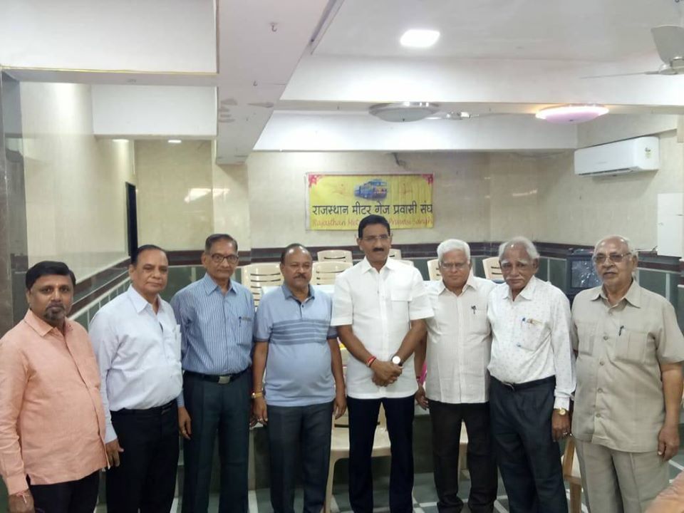 Shri. Sunil Rane interacted with the members of Rajasthan Meter Gauge Pravasi Sangh this morning.