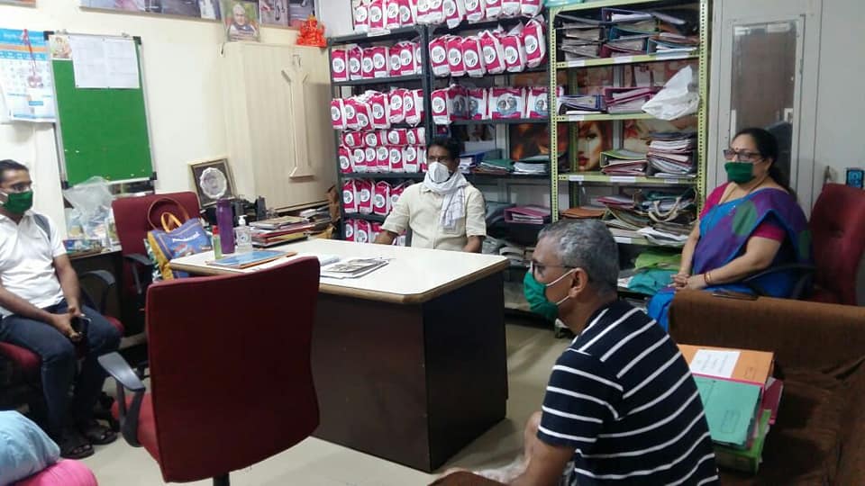 To ensure the welfare of all the citizens of Borivali Constituency during the time of this global pandemic of #COVID-19 is our responsibility. Therefore, met the members of Aadharika Mahila Samaj Vikas Sanstha and discussed measures to be taken for the we