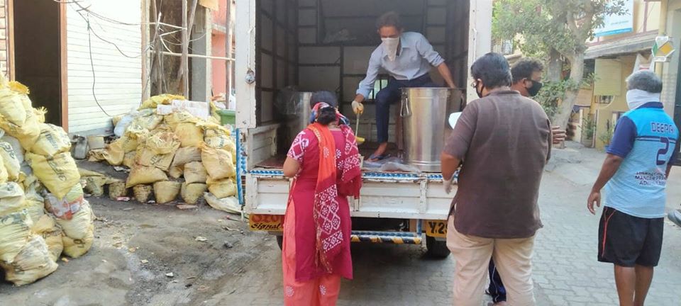 We all wish for our country to get # Corona free soon. But till it prevails, it is our responsibility to take care of the underprivileged section of the society and ensure tha t they have regular meals to eat. Therefore, cooked meals were distributed to t