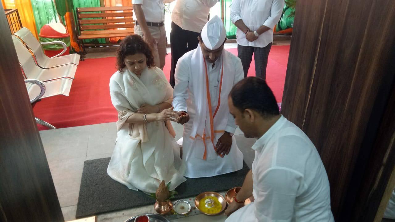 Shri. Sunil Rane attended the inaugural ceremony of the BJP Office, in Borivali, commenced with the 