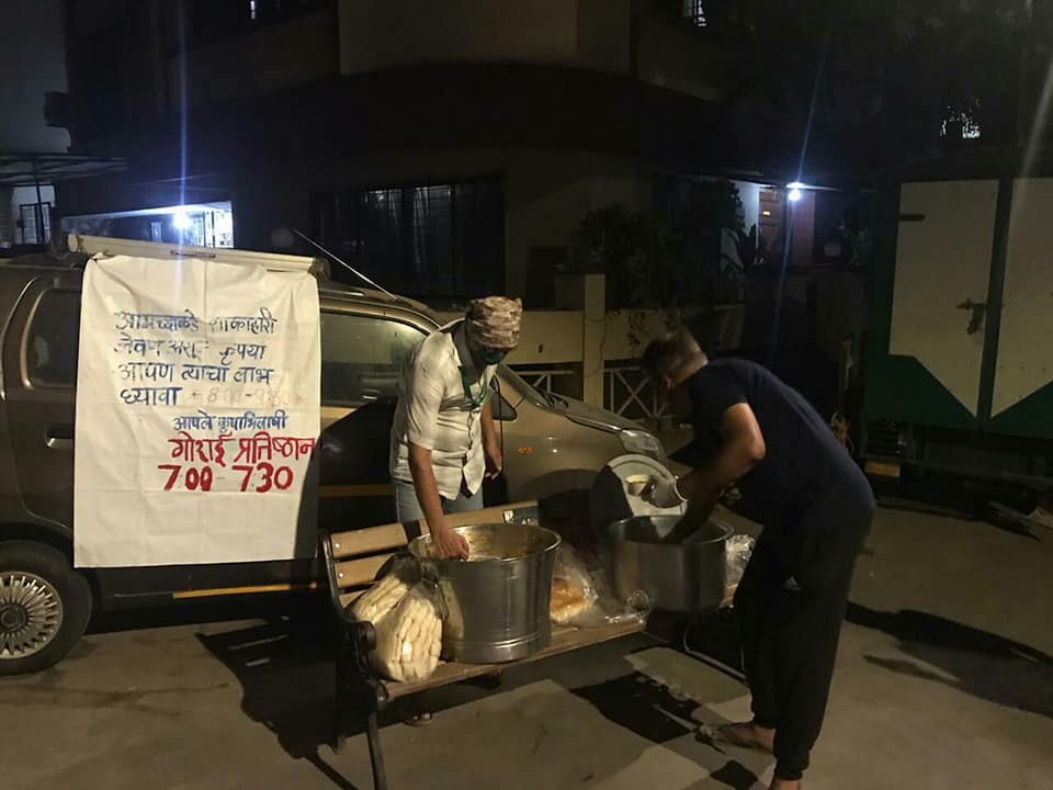 In this situation caused by #Coronavirus, we must ensure that the citizens of Borivali constituency should not be hungry, they should get regular meals on their plates. Therefore, cooked meals were distributed with the help of Mr. Shekhar Shinde at the di