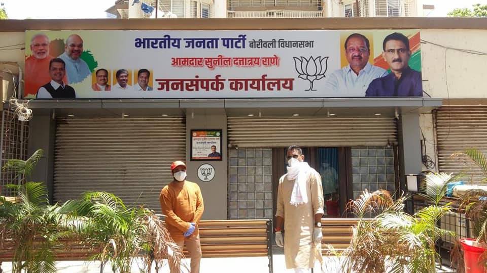 'Doctor at your doorstep' is a proposed plan to ensure the well-being of each citizen of Borivali Constituency by providing them with assistance while # COVID -19 prevails. Discussed the same with other BJP works at BJP Office located in Borivali Vidhansa