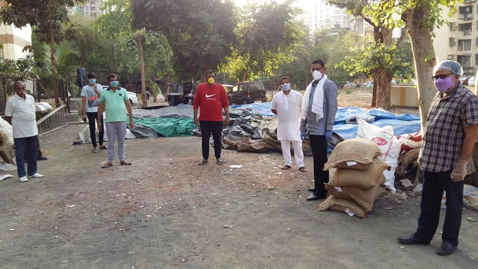 Due to # COVID -19, it is becoming tough for the impoverished section of society to get timely meals on their plates. This is because they are facing a lack of ration and daily necessities. Therefore, visited the food grain kits distribution centers forme