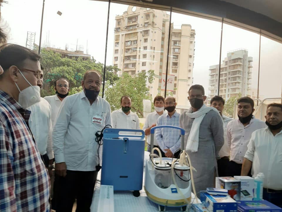 A new quarantine center has been launched at Satra Park CHSL in Borivali (West). The center was inaugurated by MP Shri. Gopal Shetty. Attended the inauguration ceremony along with Karyakartas.