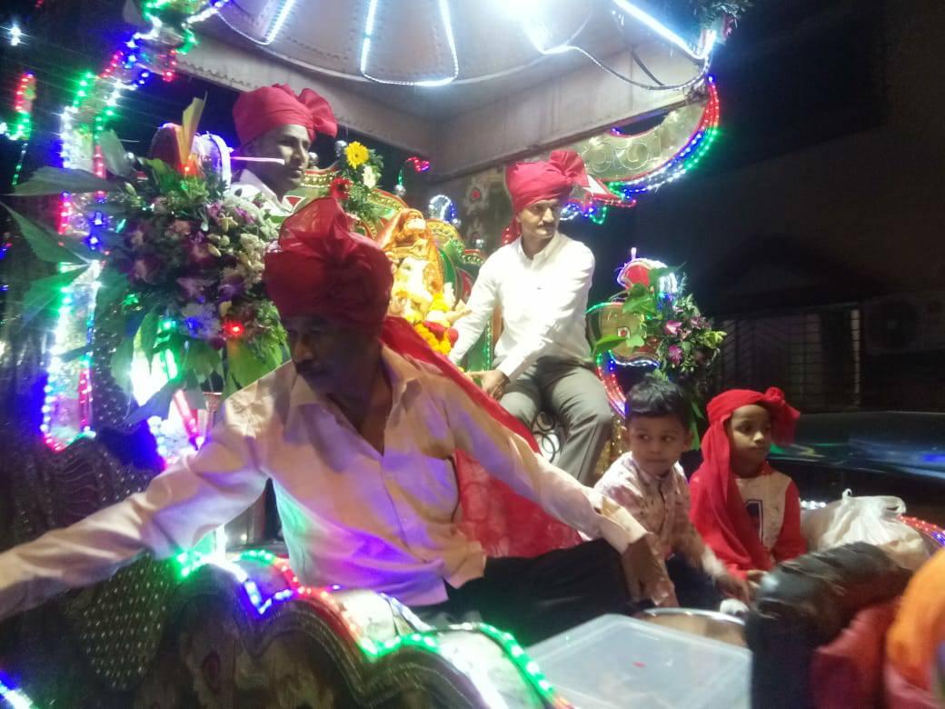 Shri. Sunil Rane attended the Maghi Ganesh Celebration at Sector no. 2, Gorai and interacted with few citizens.