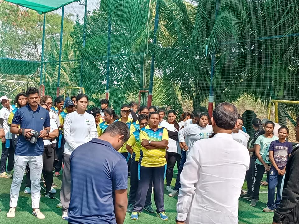 Shri. Sunil Rane after completing the flag hoisting ceremony at different places, visited the 