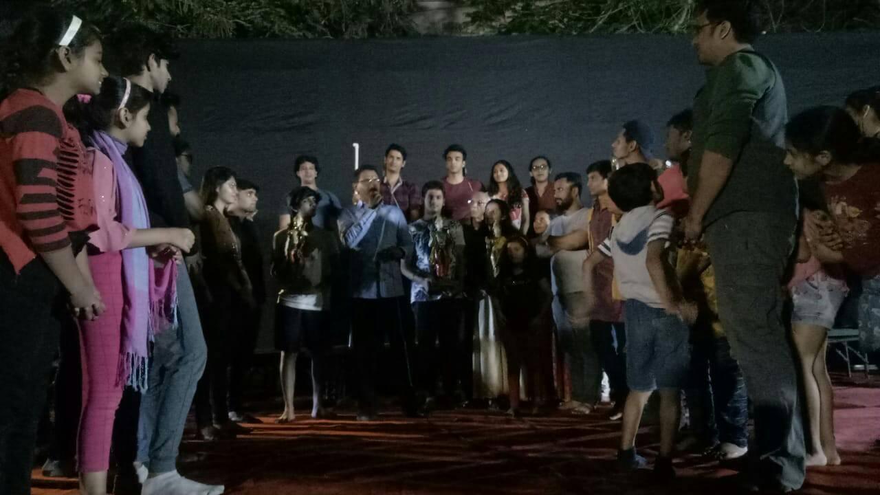 Shri. Sunil Rane attended the rehearsals of Ramleela; the performance of which will take place tomorrow at 9pm at Veer Savarkar Udyaan, Borivali West.