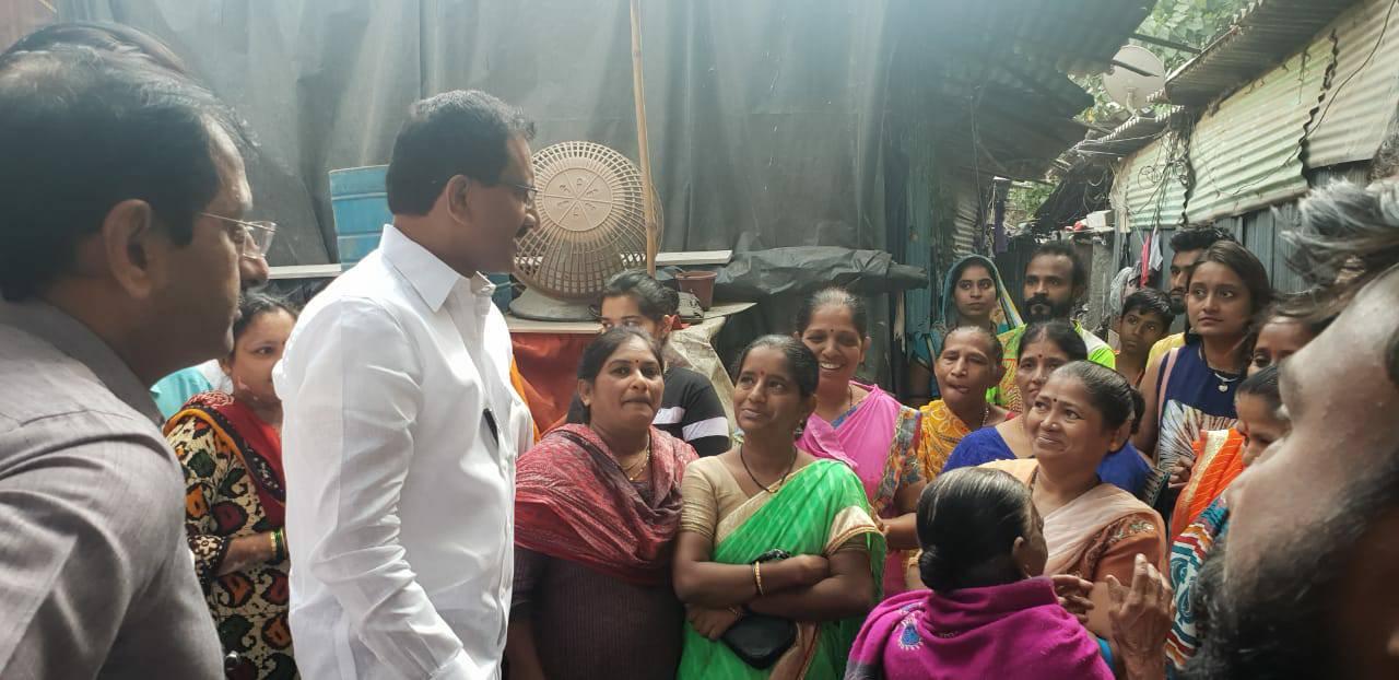 Shri. Sunil Rane inaugurated a Sulabh Shouchalay for the residents of Borbhat Pada located in Kastur Park, Borivali.