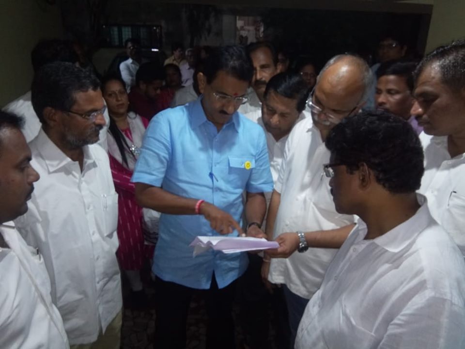 Communicating with the residents of Ward No 1, Sector 8, Charkop, in my constituency under the Public Relations Mission.