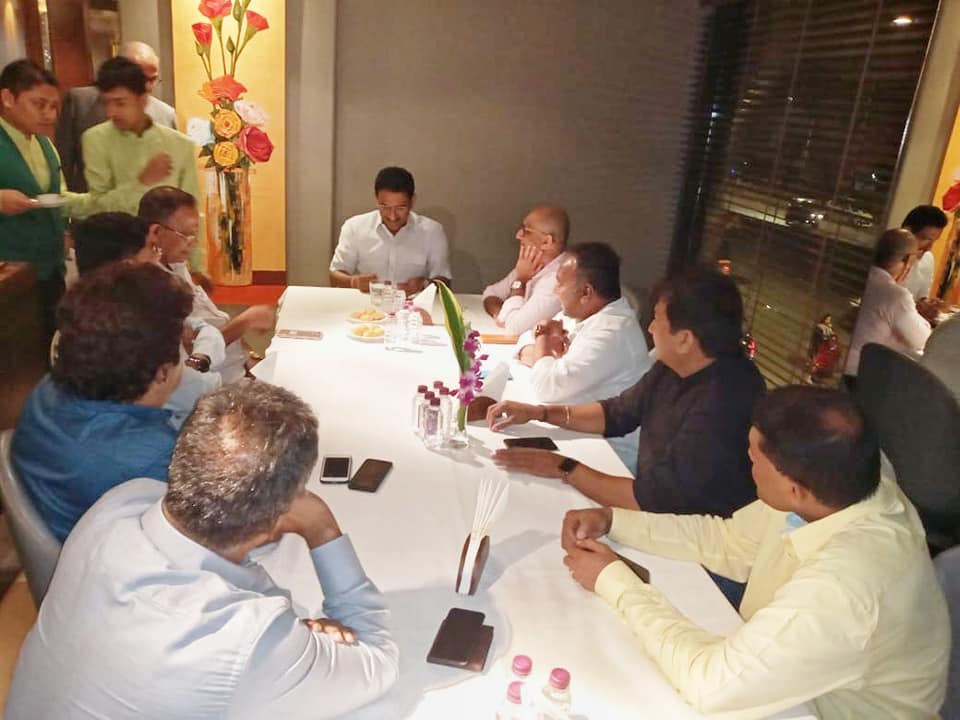 Shri. Sunil Rane convened a meeting with the office-bearers of Borivali Hotel Association.