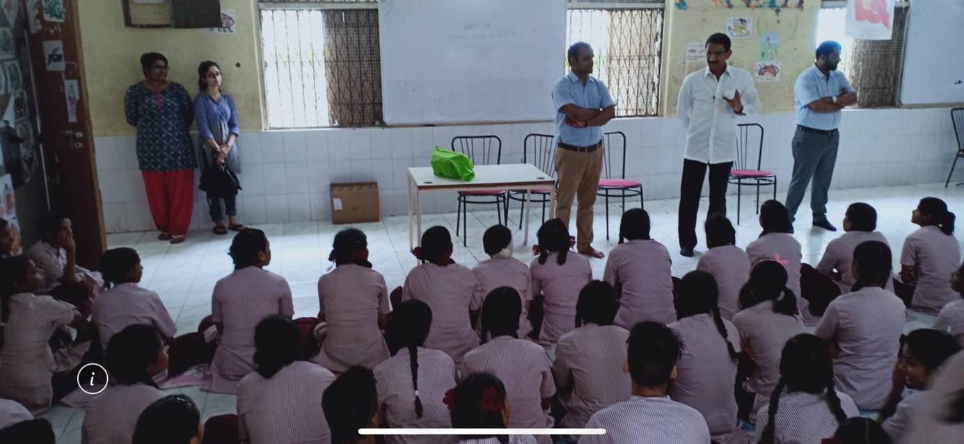 Shri. Sunil Rane celebrated birthday of our prime minister Shri. Narendra Modi Ji with Seva saptah (week)from our children's home in Mumbai. 