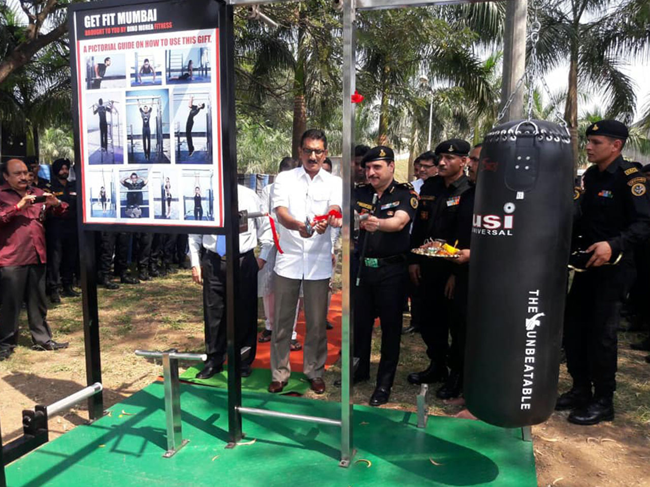 Provide Fitness Equipments for the NSG