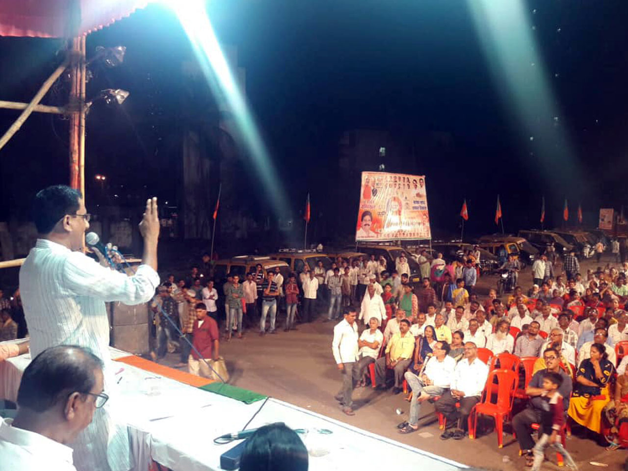 Sabha held at Bharni Naka, Antop Hill